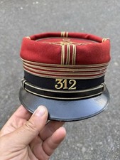 MILITARIA KEPI XIX DE COMMANDANT  AVEC SA BOÎTE