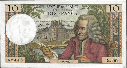 France billet 10 francs - -,