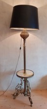 Lampadaire bronze doré