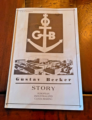 Vintage 1983 gustav becker - gustav,