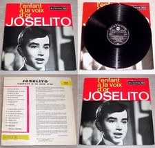 JOSELITO -LP- L’ENFANT A LA VOIX D’OR -CHIRIBIRIBIN…RCA VICTOR 430193 S-Fr. 1965