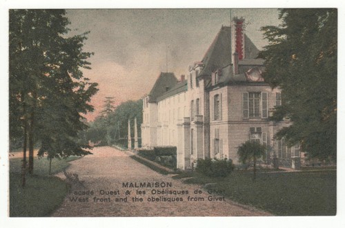 Cpa malmaison façade - 92, :
