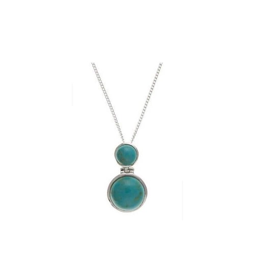 Collier pendentif argent - en,