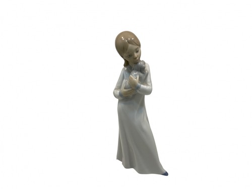 Figurine porcelaine lladro nao - figurine,