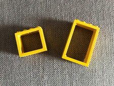 LEGO / DUPLO Cadres de Portes / Fenêtres Ref 4130 + 4132 - Vintage