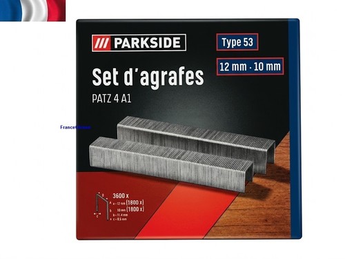Parkside set agrafes - parkside®,