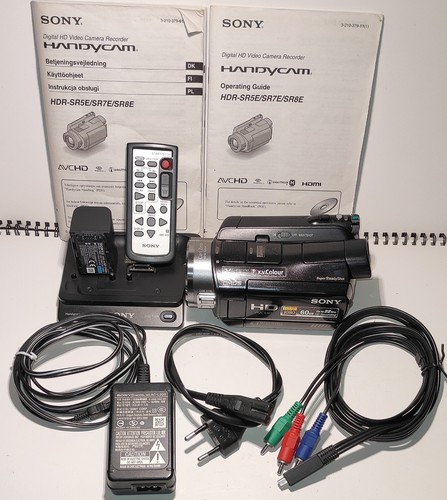 Sony hdr sr7 1080 with - e,