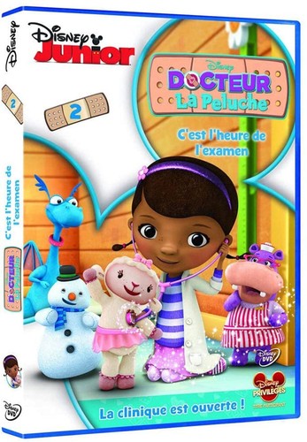 Dvd docteur peluche vol - dvd, peluche,