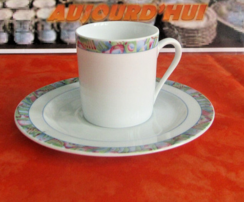 Tasse café porcelaine - à, en