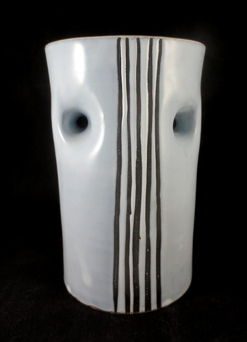 Roger capron vase ajouré - capron,