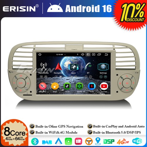 64gb android autoradio - 16, gps