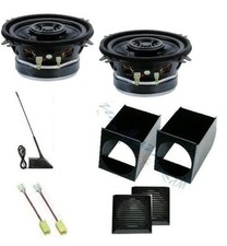 CIARE CXE104 Set 2 Haut Parleur 10cm pour Fiat Panda 1 Série 2003 Supports +