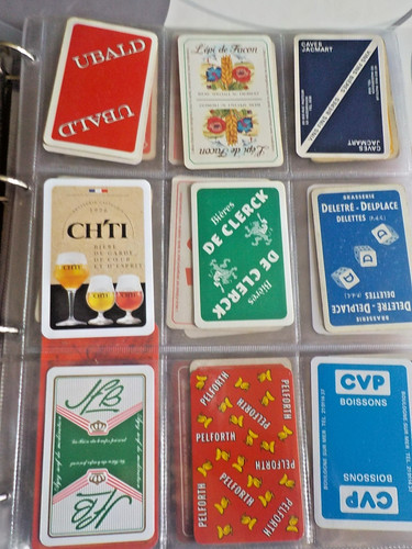 Cartes jouer biere - ,