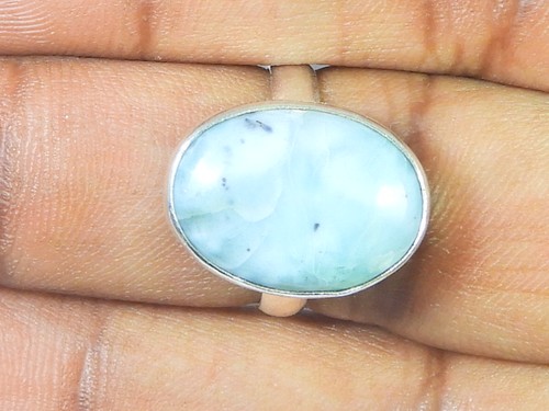 Bague ovale argent - en, massif