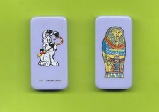 Domino Auchan - Astérix - Idéfix - Violet
