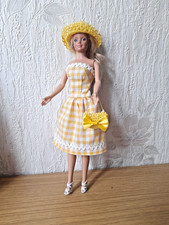 Robe bain de soleil en vichy