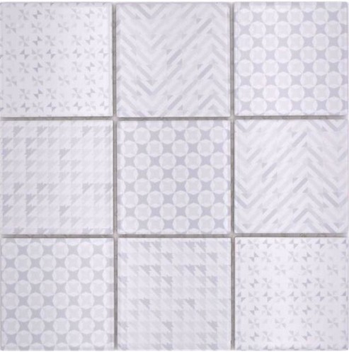 Mosaïque vintage rétro - mosaïque,