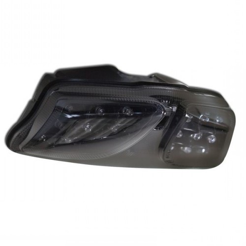 Feu arrière led - arrière, noir