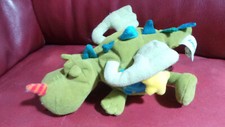Doudou Peluche Dragon Walter Vert Eveil Activités Etoile Miroir Lilliputiens 22