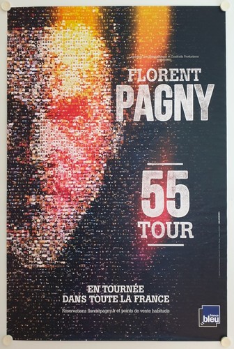 Affiche concert florent pagny - affiche,