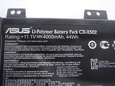 Batterie D'ORIGINE ASUS C31-X502 C21-X502 C31X502 C21X502 GENUINE ORIGINALE NEUF