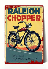 Plaque Murale Métal "RALEIGH