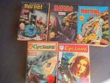 lot de 5 albums BD petit format - CAPTAIN HORNET ET CYCLONE