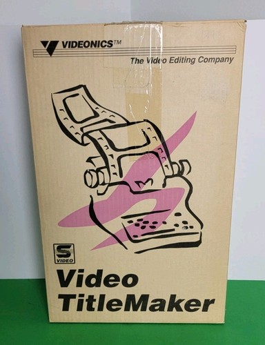 Vintage videonics video - vintage,
