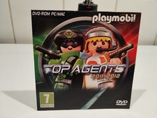 DVD-ROM PC/MAC Playmobil Top Agents 2011/2012 Jamais Ouvert