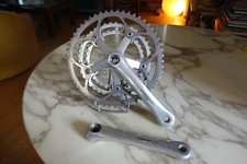 Pédalier Triple Shimano 600 FC-6400 170mm, modifié : 53/42/34