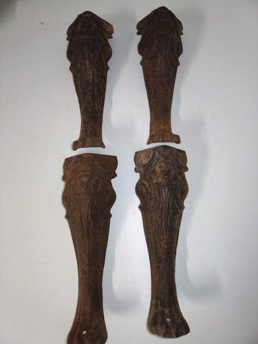 Anciens pieds poêle en - pieds,