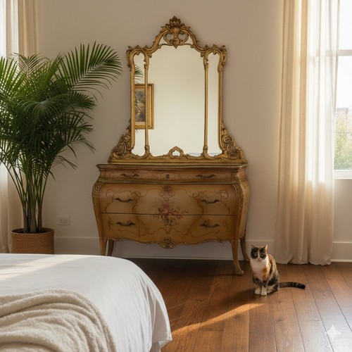 Commode ancienne style baroque - ancienne,