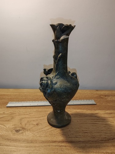 Ancien vase pied lampe - ancien,