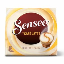 Tampons à café SENSEO Café Latte, café aromatique, tampon latté, 2 x 8 tampons