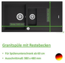 Évier en granit évier de