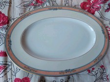 Ravier En Porcelaine De Limoges Medard De Noblat Windsor Saumon