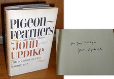 Signed First Edition ~ Pigeon Feathers and Other Stories by John Updike, 1962