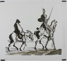 Daumier Honoré Don Quichotte