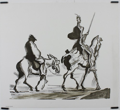 Daumier honoré don quichotte - daumier,