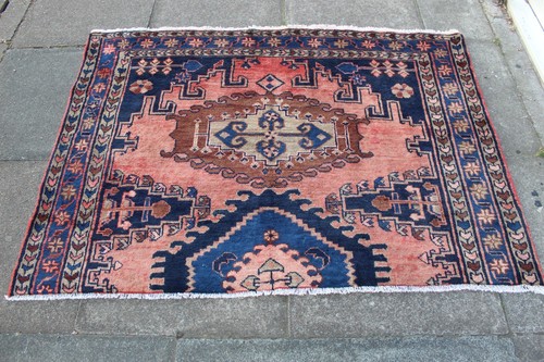 Tapis laine oriental - laine,