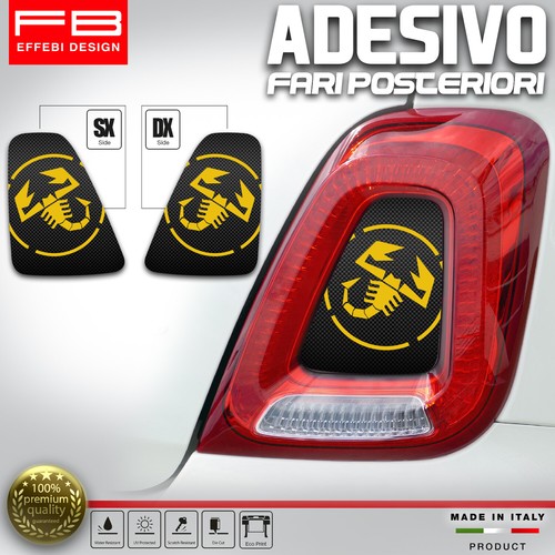 Adhésifs stickers 500 abarth - adhésifs,
