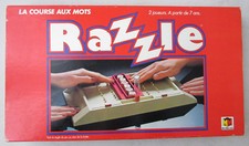 Jeu ancien Razzle La Course aux mots / Miro-Meccano 1981 / 2 joueurs 7 ans et +