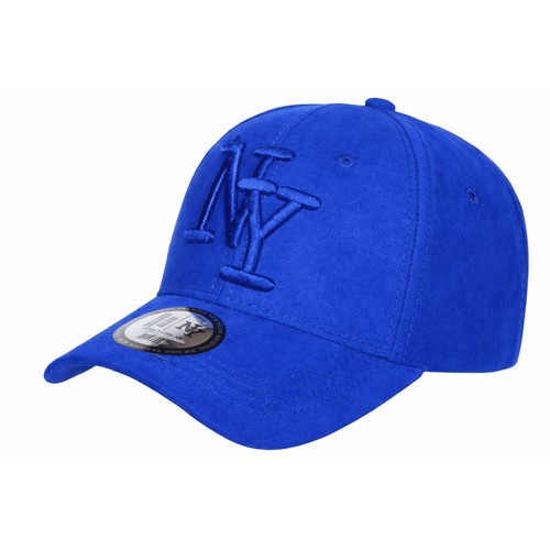 Casquette daim bleu - daim,