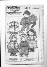 patron poupée  vestiaire