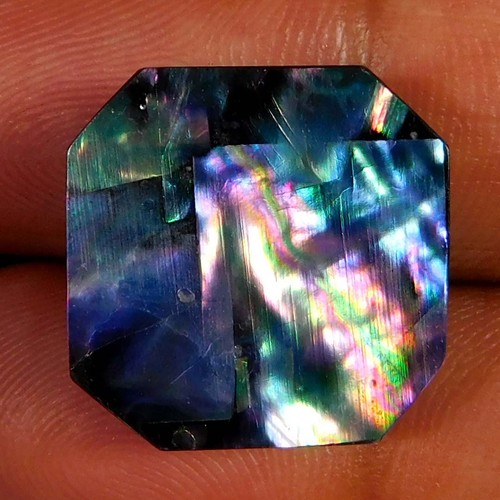 Cabochon octogonal naturel