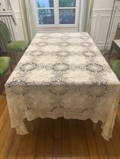 COUVRE-LIT BRODÉ LIT 2 PERSONNES 220x190