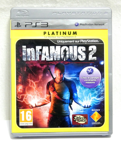 Jeu ps3 infamous complet - infamous, 2