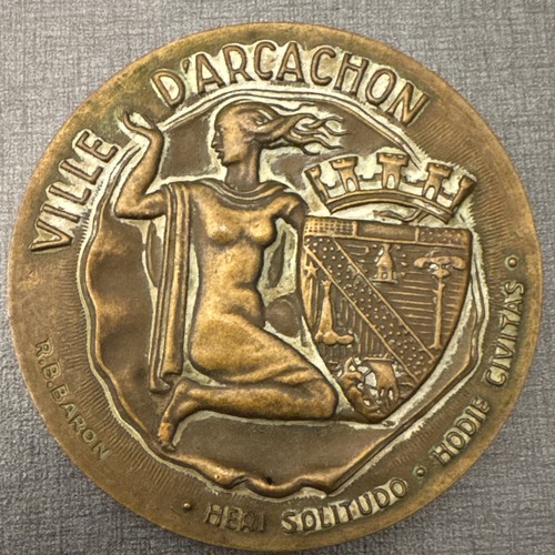 Médaille ville arcachon - ville, d’arcachon