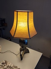 lampe vallauris ? Année 50/60 Jaune Et Noir