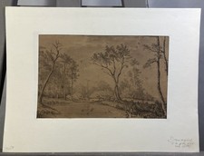 Dessin à la pierre noire Vers